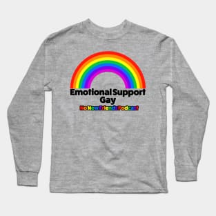 Emotional Support Gay Long Sleeve T-Shirt